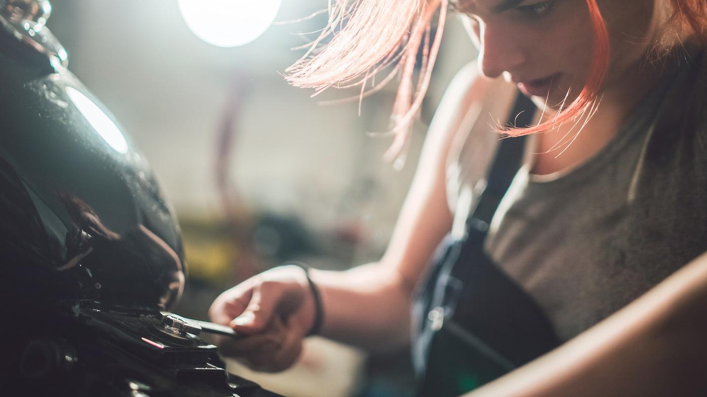 Woman mechanic