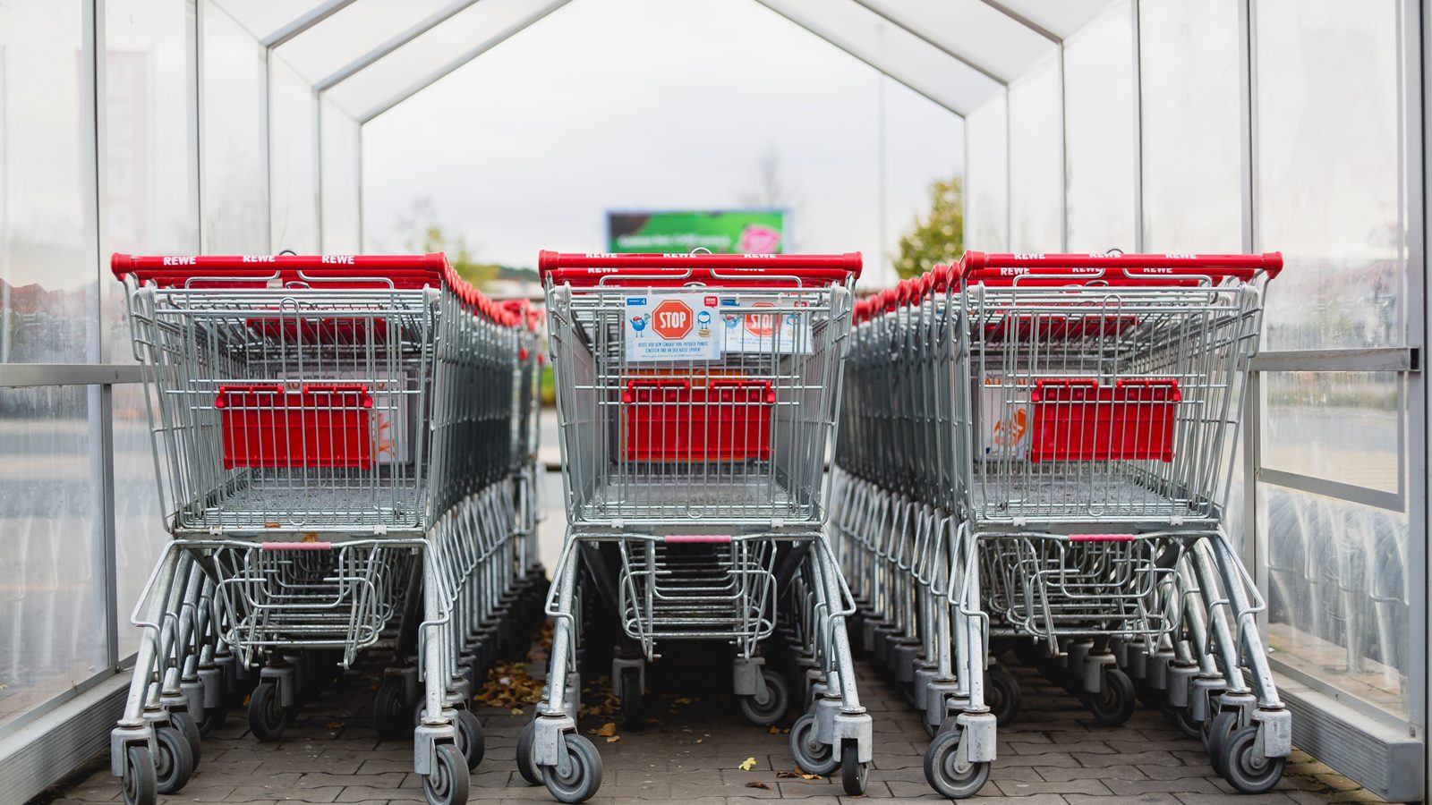 Supermarket trollies