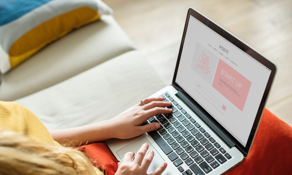 Person on laptop