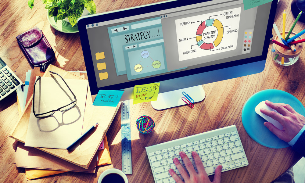 Businessman Solution Strategy Technology Concept